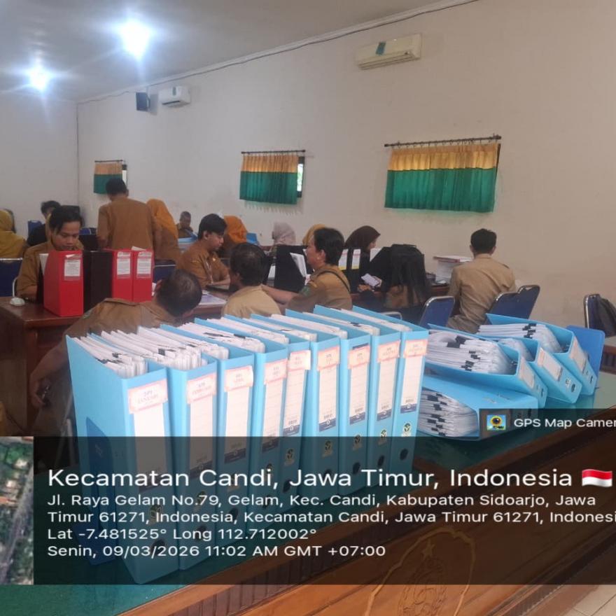 KEGIATAN MONITORING & EVALUASI REALISASI APBDes DESA BLIGO TA. 2025 OLEH INSPEKTORAT KAB. SIDOARJO